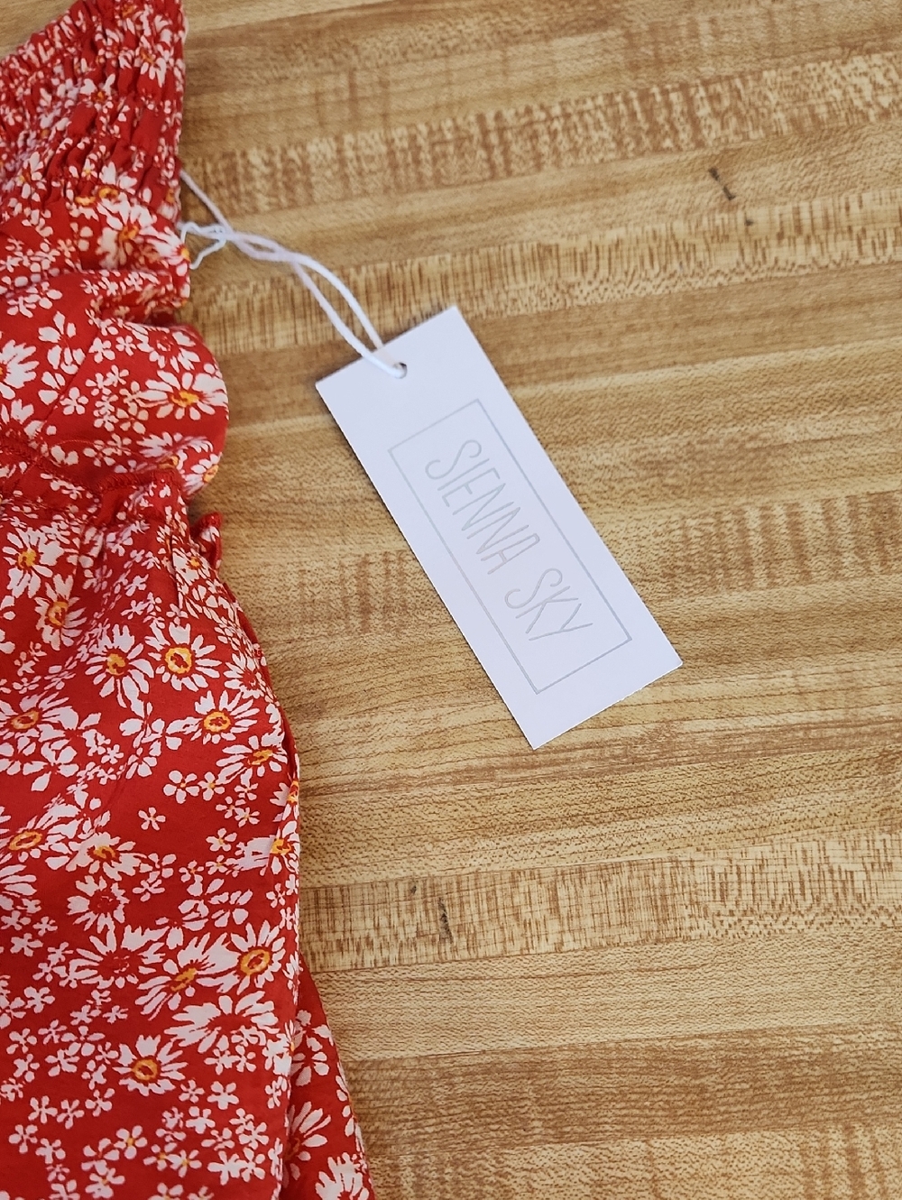 SIENNA SKY Floral Print Tiered Mini Skirt & Short Skirt, SIZE M - Picture 6 of 9